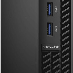 DELL OptiPlex 3080 10e génération de processeurs Intel® Core™ i5 i5-10500T 16 GB DDR4-SDRAM 256 GB SSD MFF Mini PC Windows 10 Pro